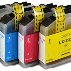 סט ראשי דיו חליפיים BROTHER LC223