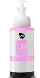 בקבוק דיו אדום בהיר תואם EPSON T6736 - כמות 70 מ"ל