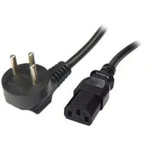 כבל חשמל חיצוני למחשב / ספק כוח / מדפסת באורך כ- 1.5 מטר